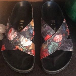 Floral Papillio Birkenstocks